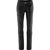 Image de Pantalon de randonnée Maier Arolla Zipp Off pour femme, taille courte, noir, taille 22