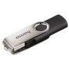 Image de Hama Rotate 128GB USB 2.0 lecteur USB flash 128 Go USB Type-A Noir, Argent - Neuf