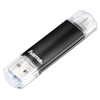 Image de Hama Laeta Twin, 16GB lecteur USB flash 16 Go USB Type-A / Micro-USB 3.2 Gen 1 (3.1 Gen 1) Noir - Neuf