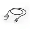 Image de Câble de charge/données, micro-USB, 1,4 m, noir - Neuf