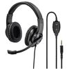 Image de Hama HS-P350 Casque Avec fil Arceau Jouer Noir - Neuf