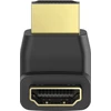 Image de HAMA Adaptateur HDMI 90 Degrés Or Noir