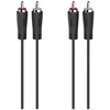 Image de Hama 00205257 câble audio 1,5 m 2 x RCA Noir - Neuf