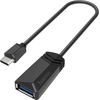 Image de Hama Adaptateur USB-C USB-A femelle (noir)