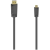 Image de Hama 00205016 câble HDMI 1,5 m HDMI Type A (Standard) HDMI Type D (Micro) Noir - Neuf