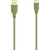 Image de HAMA Câble USB-C Flexi-Slim USB-A-USB-C Or Vert 0,75 m