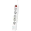 Image de Multiprise, 5 prises, prise USB-C/USB-A, PD/Quick Charge  max. 18 W, WS