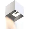 Image de Luminaire WLAN, carré, 10 cm, IP44 pour intérieur et extér., blc