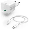 Image de Hama Schnellladegerät mit Ladekabel Lightning, Mini-Ladegerät, PD, 20W, 1m, Weiß (00201620)