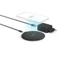 Image de Hama QI-FC15 Metal - Indoor - AC - Kabelloses Aufladen - 1 m - Schwarz (00201687)