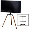 Image de Support TV en bois véritable Pivotant 32" à 65
