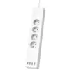Image de Prise connectée Hama 00176628 4 prises 4 USB Blanc - Neuf