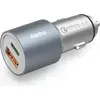 Image de Chargeur rapide pour voiture, 1x USB-C PD, 1x USB-A QC, 38 W, métal