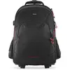Image de Hama "Ohio" - vertical pour appareil photo - 200, valise photo stable pour bagage à main - polyester recyclé - noir / rouge (00121347)