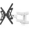 Image de Support TV mural, pivotable, inclin., bras lg, 165cm (65"), jus. 50kg