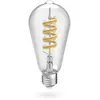 Image de Amp. LED intel., Matter, E27, rétro, filam. ST64, RVBB, var., av. app.