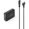 Image de Stat. chrge USB 4 prts, GaN, chrg rap., 2 USB-C, 2 USB-A, PD, 65W, BLC