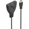 Image de Commutateur 4K HDMI  2 x 1, 2 fiches fem. HDMI  - 1 fiche mâle HDMI 