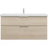 Image de Burgbad - Eqio Lavabo En Céramique Avec Meuble Sous-lavabo, Largeur