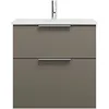 Image de Burgbad - Eqio Lavabo En Verre Avec Meuble Sous-lavabo, Largeur