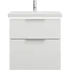 Image de Burgbad Eqio Lavabo En Céramique Avec Meuble Sous-lavabo Et