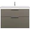 Image de Burgbad Eqio Lavabo En Céramique Avec Meuble Sous-lavabo Et