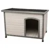 Image de Niche pour chien Trixie Natura avec toit plat L 116 x 82 x 79 cm, gris