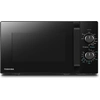 Image de Toshiba MW2-MG20PF(BK)/GE Four à micro-ondes 800 W avec fonction gril croustillant & combiné, 5 niveaux de puissance, puissance de gril 1000 W, noir