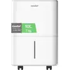 Image de Déshumidificateur COMFEE, capacité de 10 litres par jour, adapté aux pièces d'environ 40 mètres cubes (16 mètres carrés), dégivrage automatique, sécurité enfant