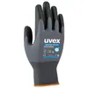 Image de Uvex - Gants De Manutention Taille 7, Résistance À L'Abrasion, Noir, Gris ( Prix Pour 1 Paire )