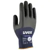 Image de Uvex - Gants De Manutention Taille 8, Résistance À L'Abrasion, Noir, Bleu ( Prix Pour 1 Paire )