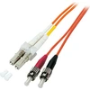 Image de EFB-Elektronik Cavalier duplex LC-ST 50/125µ, OM2, LSZH, orange, 2.0mm 10m Fabricant : EFB Elektronik (O0321.10)