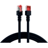 Image de EFB K5515.0,25 EFB RJ45 Patchkabel S/FTP, Cat.6, LSZH, 0.25m, schwarz