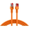 Image de EFB K5516.0,25 EFB RJ45 Patchkabel S/FTP, Cat.6, LSZH, 0,25m, orange