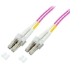 Image de EFB O0319.20 EFB Duplex Jumper LC-LC 50/125,OM4,LSZH,violett,2.0mm,20m