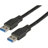 Image de EFB K5210SW.1 EFB USB3.0 Anschlusskabel A-A,St.-St.,1,0m,schwarz,Premium