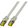 Image de EFB RJ45 Patchkabel S/FTP,Cat.6A,LSZH,Cat.7 Rohk.,1m,grau