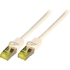 Image de EFB Câble patch RJ45 S/FTP,Cat.6A,LSZH,Cat.7 Rohk.,2m,blanc