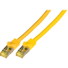 Image de EFB RJ45 Patchkabel S/FTP,Cat.6A,LSZH,Cat.7 Rohk.,2m,gelb