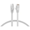 Image de EFB RJ45 Flachpatchkabel U/UTP, Cat.6A, PVC, 0.5m, weiß