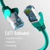 Image de EFB EC020200202 EFB RJ45 PATCHKABEL mit CAT7 ROHKABEL GRÜN 25m