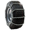 Image de Paire De Chaînes À Neige Pneu Tracteur De Pelouse 6.00-6 16x6.50-8