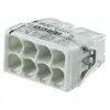 Image de Prises électriques pour boîtiers de distribution, 8 conducteurs, lot de 10 - Wago