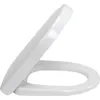 Image de Villeroy & Boch Subway 2.0 Siège de WC Compact, QuickRelease, SoftClose, 360x415x55mm, blanc alpin, 9M69S101