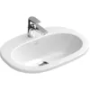 Image de Villeroy&boch - O.novo - Vasque Encastrée 560x405 Mm, Sans Trop-plein, Avec Trou De Robinetterie, Ceramicplus, Blanc Alpin