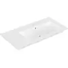 Image de Villeroy & Boch Venticello lavabo armoire, bassin à droite, 1 trou pour robinet, avec trop-plein, 1000x500mm, 4134R1R1