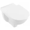 Image de Vb T-wc Vicare Sans Spray Vicare 360x595x404mm Avec Fixation Murale Horizontale. Abattant Wc Avec Fermeture Douce Df En Alpin