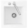 Image de Villeroy&boch - Evier 1 Bac Sans Egouttoir Villeroy Et Boch Subway Pure Xs 47,5 X 51 Cm Blanc Vidage Automatique Inclus