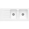 Image de Villeroy&boch - Evier 1 Bac Et Demi Architectura Villeroy Et Boch 80 116 X 51 Cm Blanc Sans Vidage