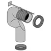 Image de Villeroy&boch - Vario Perpendiculaire -abflussbogen 87010000 160-250 Mm, Ce Qui Laisse, 150-220mm
